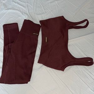 Bo + Tee chocolate brown set